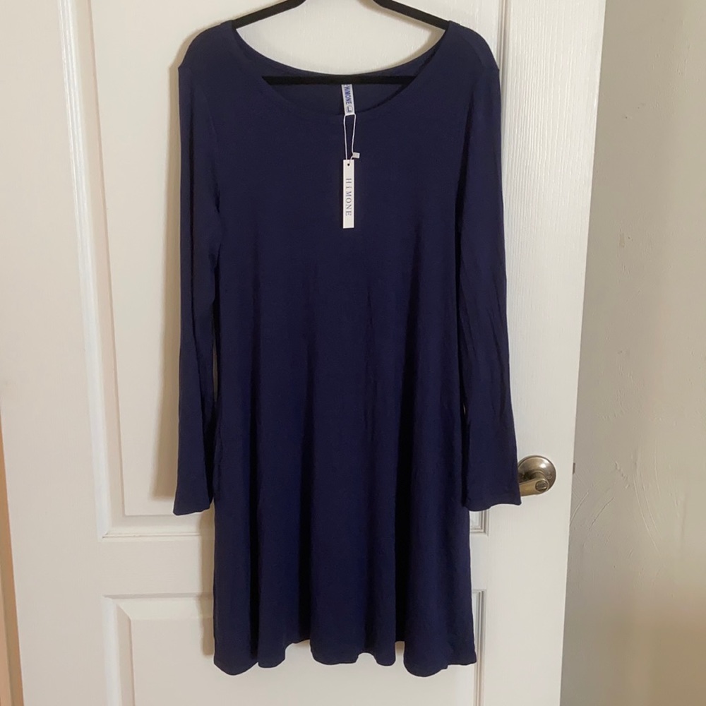 Blue dress